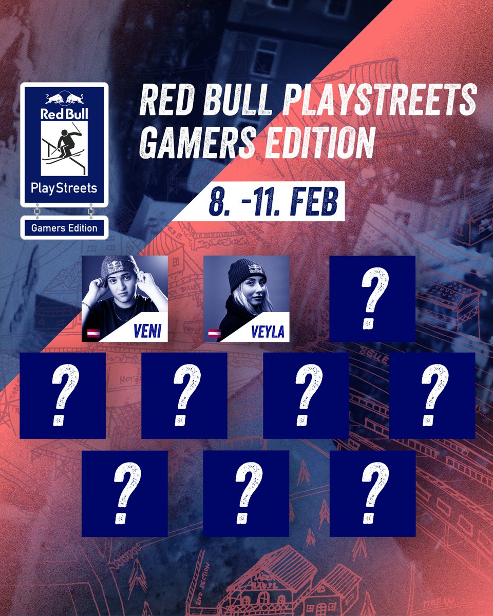 IT'S TRUE! Wir schicken im Rahmen von Red Bull PlayStreets 10 Content Creator für mehrere Tage auf eine Streaming Hütte! ☃️

<a href="/Venitroll/">Veni aka Eisler 🏳️‍🌈</a> &amp; @veylaney sind natürlich am Start! Aber wer noch? Stay tuned! 👀
