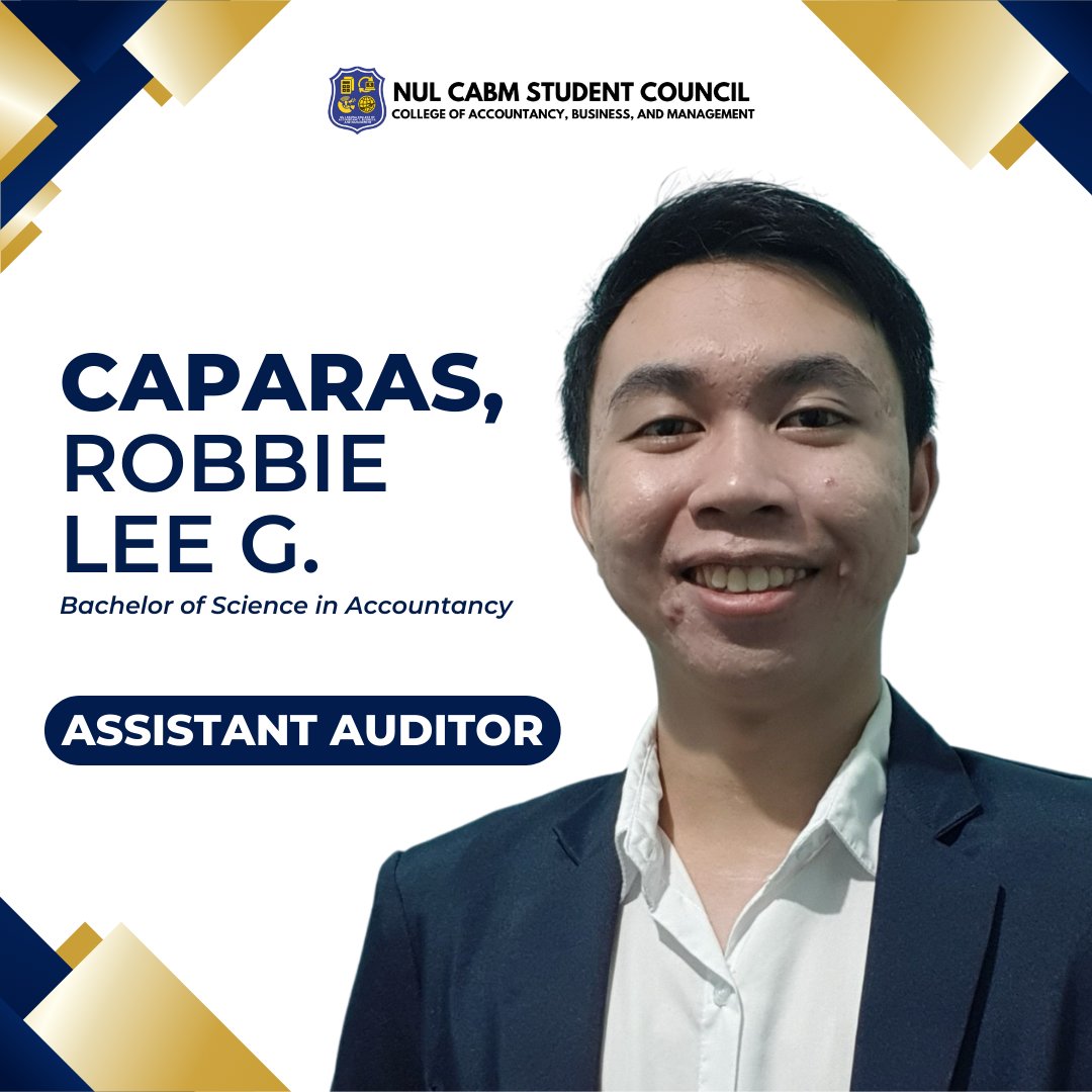 sabmscnul's tweet photo. 𝗥𝗘𝗔𝗗𝗬 𝗧𝗢 𝗟𝗘𝗔𝗗, 𝗪𝗜𝗟𝗟𝗜𝗡𝗚 𝗧𝗢 𝗦𝗘𝗥𝗩𝗘!

Meet the Audit Department of NU Laguna CABM Student Council, Academic Year 2022-2023!

Together, let us create our vision of a prosperous CABM Community a reality!

#NULCABMSC
#NULaguna
#EducationThatWorks https://t.co/PlyvYWzo0k