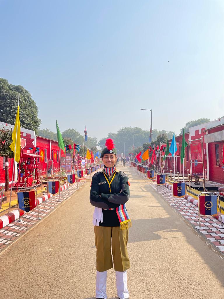TezpurUniv's tweet photo. Ms. Prerna Talukdar, an NCC cadet of @TezpurUniv  has been selected for the Republic Day Camp 2023. RDC is the most glorious camp for an NCC cadet. She is also going to be a part of PM's Rally. @TezpurUniv  heartily congratulates her the achievement
@himantabiswa @CMOfficeAssam https://t.co/Oe3nVLpf5j