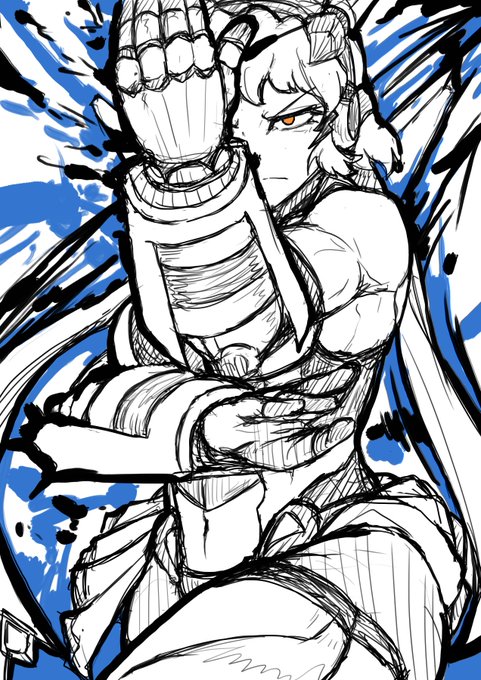 シンフォギアの響、真面目な落書き～☆
生きるのを諦めないで! 