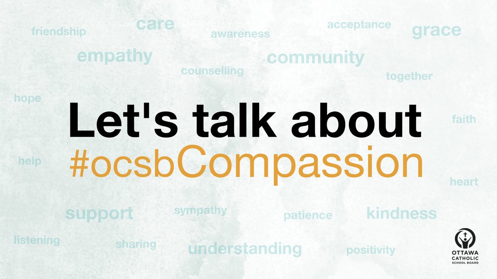 💕When it comes to conversations about mental health, compassion is a great place to start. Join the discussion online by sharing your mental health stories, ideas and support with the hashtag #ocsbCompassion. 🔗Learn more: ocsb.ca/2023/01/23/let… #BellLetsTalk <a href="/OCSB_MentalHlth/">OCSB Mental Health and Well-Being</a>