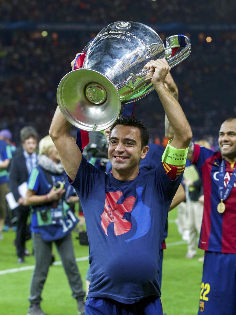 Happy Birthday to Barcelona manager Xavi Hernández Creus, who turns 4  3  today 