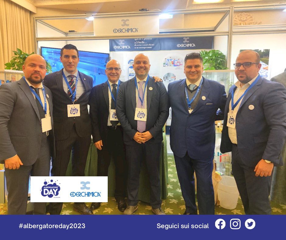 ederchimica1's tweet photo. #albergatoreday2023 
📍Noi ci siamo
🛎️ Ti aspettiamo al nostro stand 6, per mostrarti le nostre linee e prodotti più richiesti
#hotellerie @FederalberghiRM #ederchimica https://t.co/al5qY6pSqj