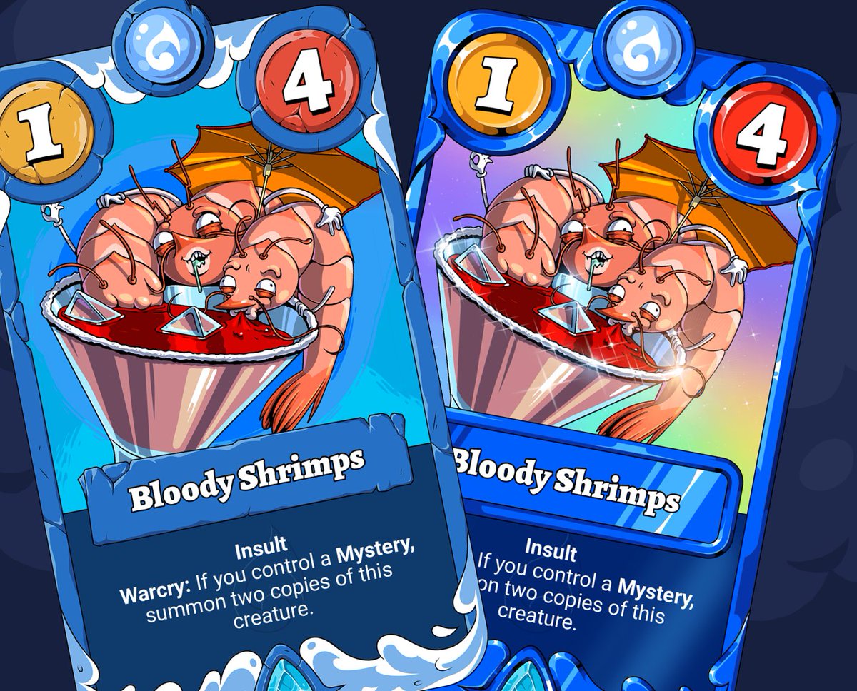 LFGoons's tweet photo. @skrmp007 @MakiJoNft Someone say Bloody Shrimps? 🦐👀 https://t.co/5bHwzgBrau