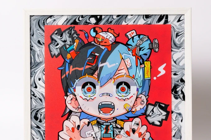 現在開催中のジャンクモールカフェ 2nd Anniversary@お台場店にて展示中の、アクリル作品の抽選販売が開始しました!それぞれ一点しかない作品なので是非〜!お申し込みフォームはこちらから 