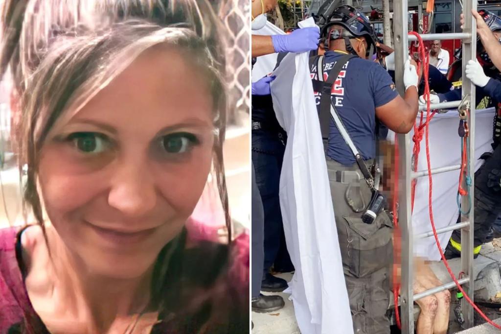nypost's tweet photo. Florida woman rescued from storm drain for third time in less than two years https://t.co/3CxbmLNnag https://t.co/E1ognYKBUc