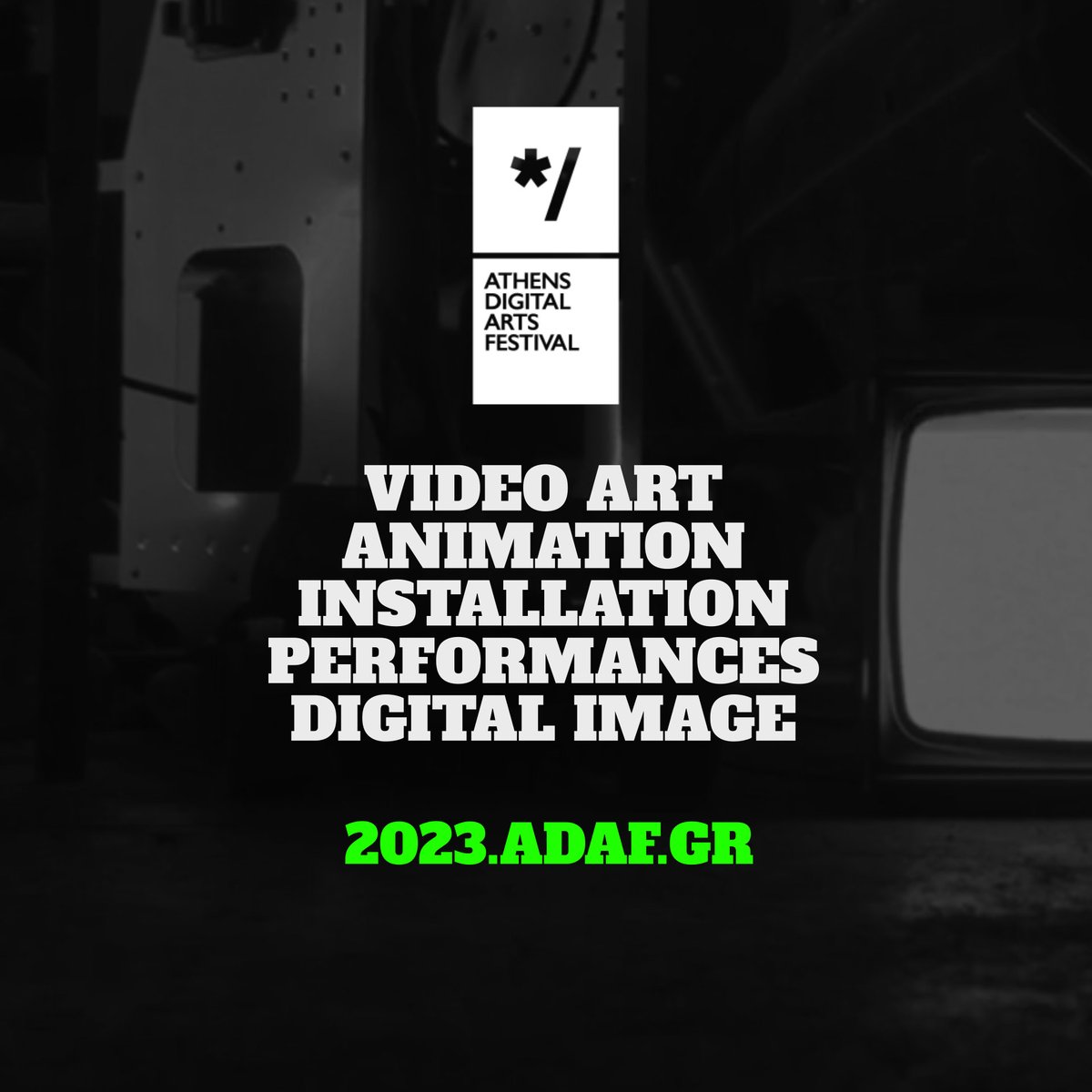 #ADAF IS BACK! Submit your artistic proposals in 2023.adaf.gr and… Welcome to the #UNCANNY ! #Videoart #animation #installations #webart #digitalimage  
#ADAF23 #ADAF #digitalartist #digitalart