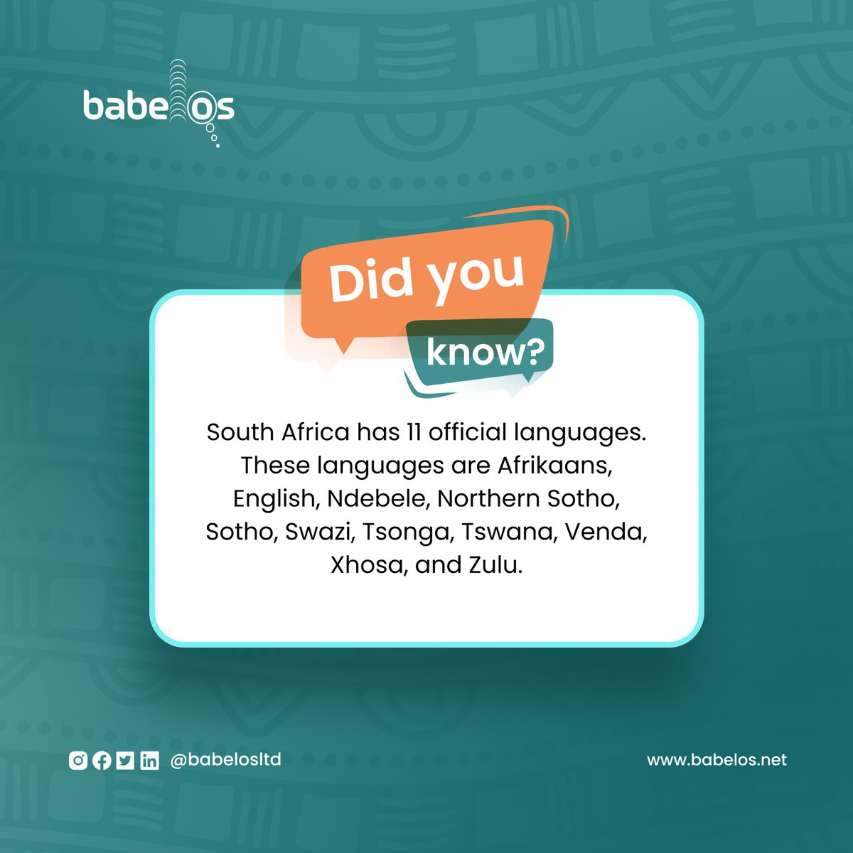 babelos-on-twitter-did-you-know-that-there-are-11-official-languages