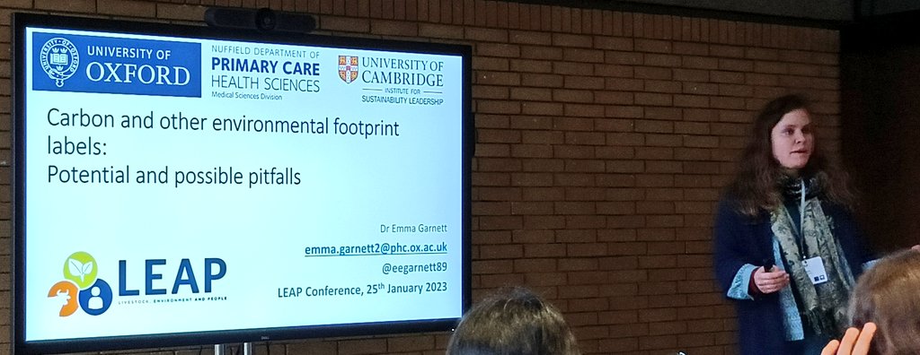 sartorialfoodie's tweet photo. @eegarnett89 taking @LEAP_Oxford #oxfood23 #oxleap23 by storm with her amazing talk! https://t.co/KdhgEH2boW