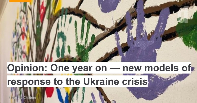 devex's tweet photo. Feb. 24 marks one year of war in Ukraine and a critical moment in the evolution of humanitarian aid. @AcademyHum argues for strengthened local leadership and international collaboration: https://t.co/cM5FySQPO8 #Sponsored by #HumanitarianLeadershipAcademy
#UkraineResponse #DEC
