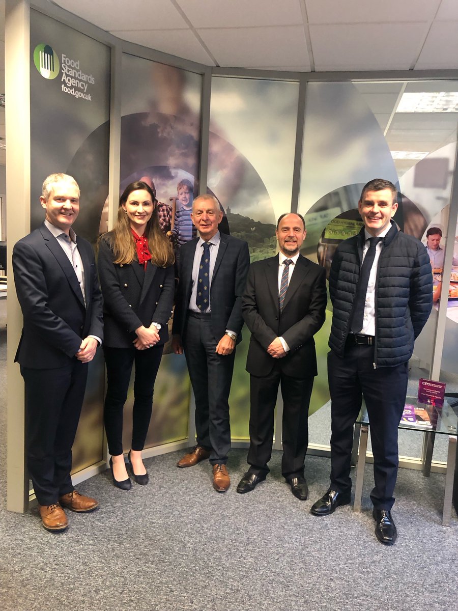 FSAinNI's tweet photo. Today @AndyCole_FSA Director for Northern Ireland and Anthony Harbinson, FSA Board Member for Northern Ireland, had a productive meeting with NIGTA and Food Fortress, discussing a number of areas of mutual interest in relation to feed. https://t.co/qR7hO4XuqT