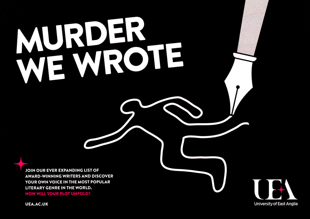 UEA’s Creative Writing MA in Crime Fiction is open to applications for Sept '23. Write a novel over two years. Almost two dozen published graduates since 2017, including Sunday Times bestsellers, CWA Dagger winners, Waterstones Book of the Month & more. uea.ac.uk/course/postgra…