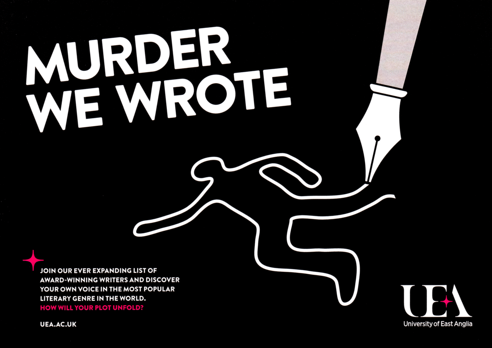 UEA’s Creative Writing MA in Crime Fiction is open to applications for Sept '23. Write a novel over two years. Almost two dozen published graduates since 2017, including Sunday Times bestsellers, CWA Dagger winners, Waterstones Book of the Month &amp; more. uea.ac.uk/course/postgra…
