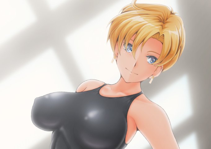 はるかさん競泳水着なのぜ。 