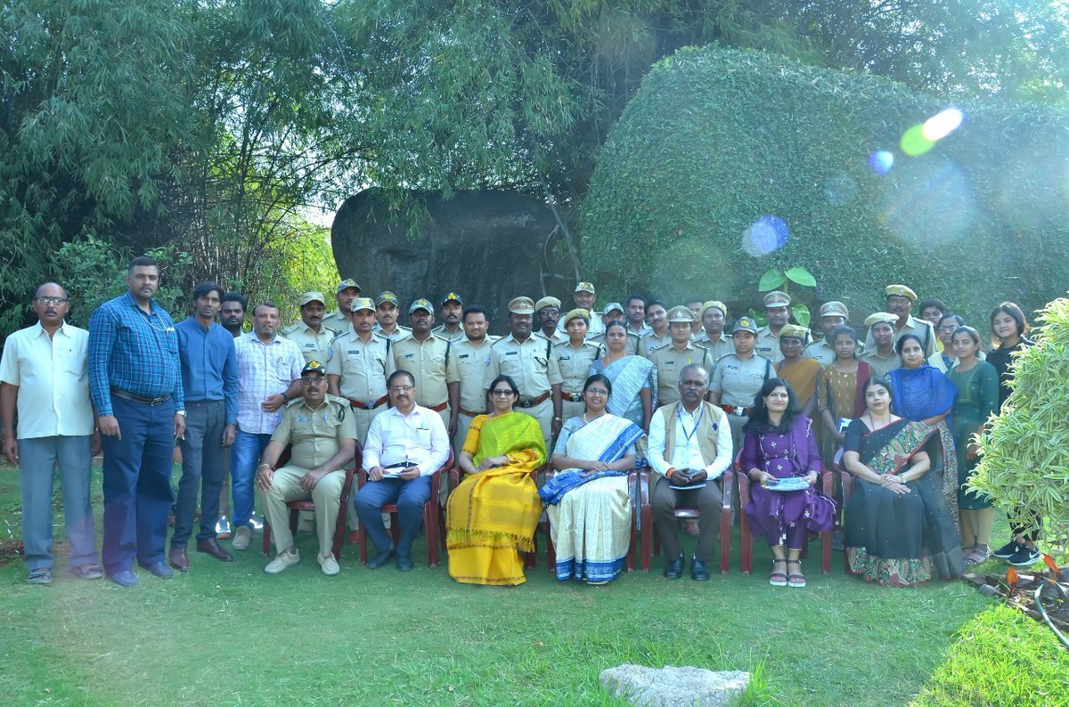 In view of Mission LiFE, EIACP Hub & RP at EPTRI, Hyderabad organized an awareness program under the theme of # Life to the participants (25 Nos.) - Deputy Range Officers/Forest Section Officers (FSOs)/ Forest Beat Officers (FBOs) of Telangana Forest Department,