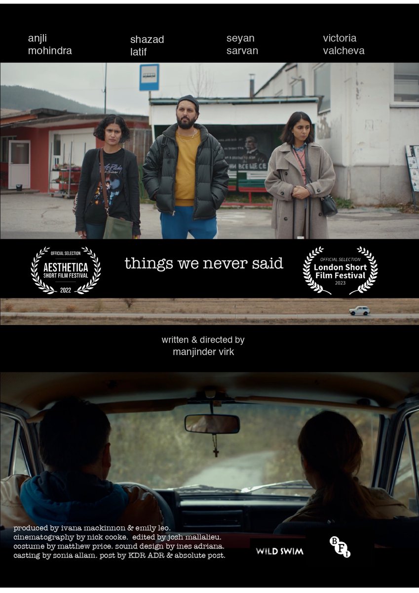 manjinder_virk's tweet photo. Tonight @BFI Southbank..
my short film/teaser #thingsweneversaid will screen alongside other shorts in UK competition @LSFF ๐๐ฅ
Few tickets remain, you can book hereโฆ
https://t.co/VHCGGkdnsQ https://t.co/hq7tdnoOI2