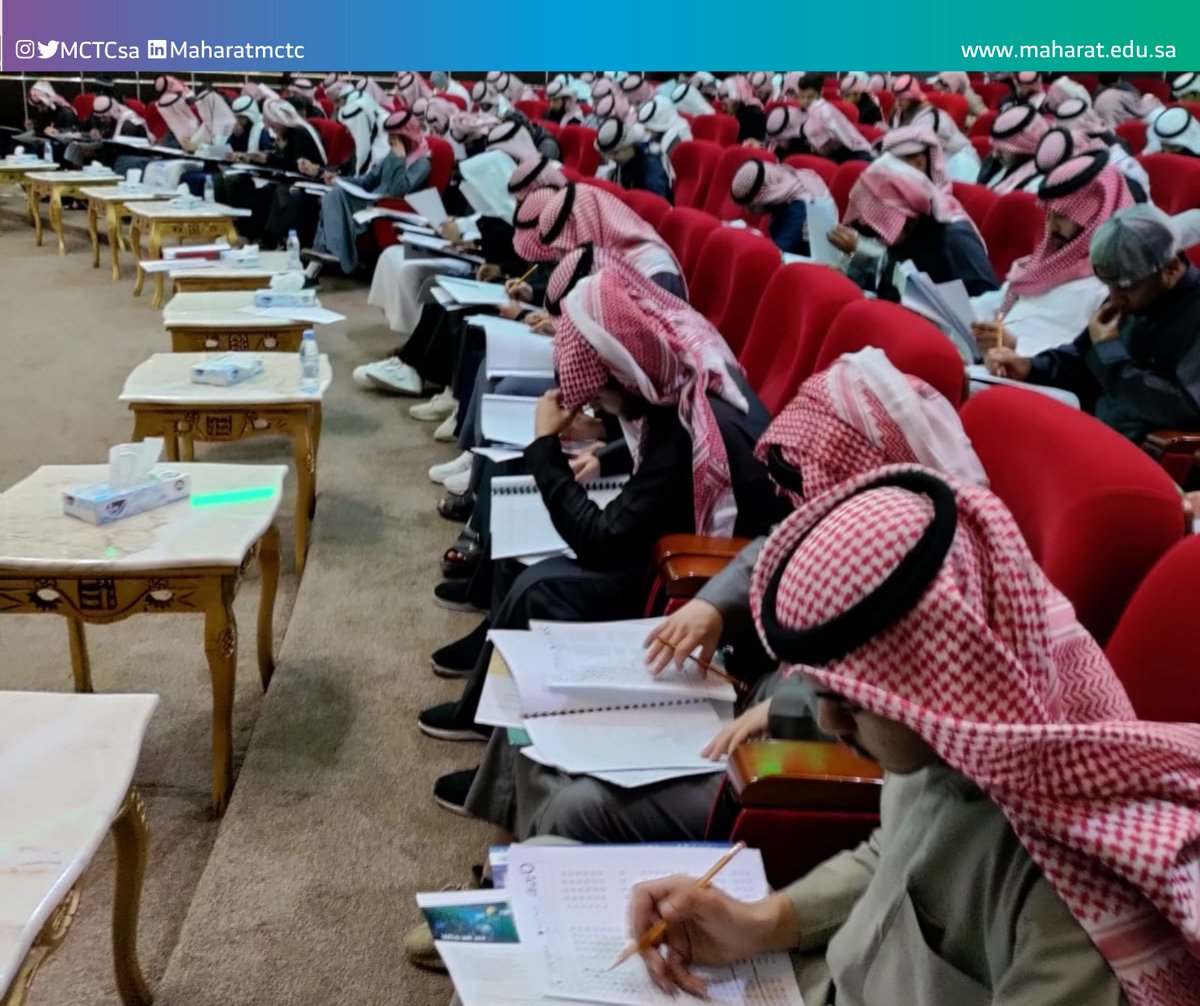 MCTCsa's tweet photo. بالتعاون مع الغرفة التجارية الصناعية بحفر الباطن ومكتب تنمية الموارد البشرية (هدف), فقد غادر فريق مهارات للتدريب الانشائي من النعيرية الى حفر الباطن لإجراء عملية الفرز والاختيار في الغرفة التجارية الصناعية بحفر الباطن. https://t.co/FywltU11YM