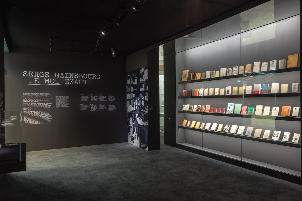 Bpi_Pompidou's tweet photo. [OUVERTURE]
Exposition Serge Gainsbourg, le mot exact
Du 25 janvier au 8 mai 2023
Photos : Hervé Veronèse / @CentrePompidou https://t.co/NJRKenTAxL
