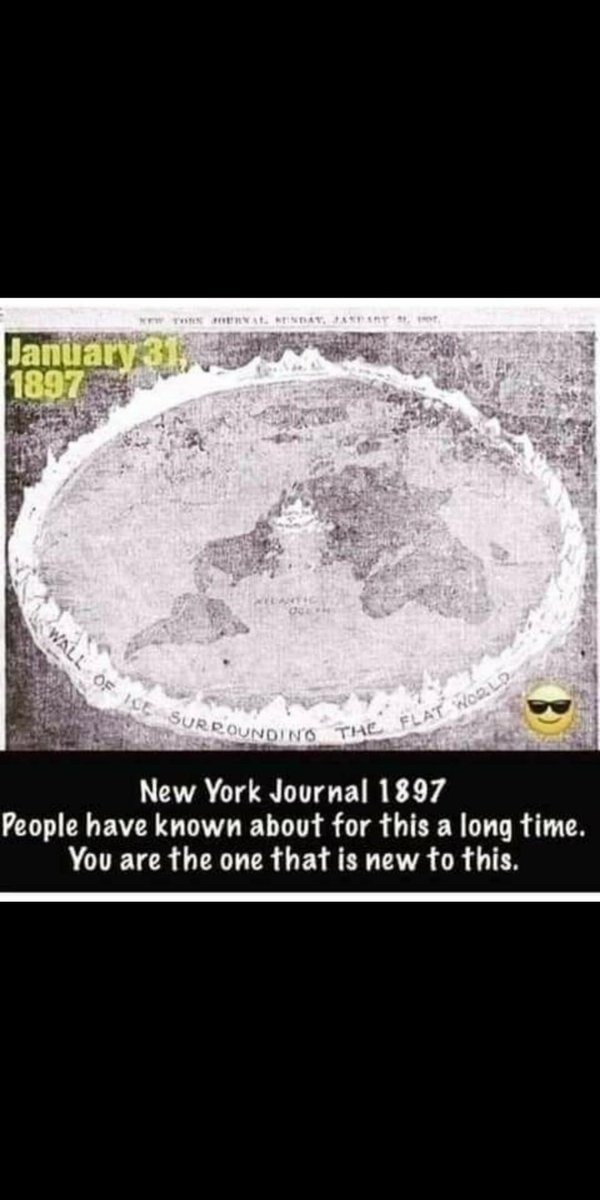 ZippoJeje's tweet photo. New York journal 1897.
Avant la création de la Nasa, les médias étaient  indépendants et savaient... Maintenant, ils vont à Davos. https://t.co/1Hu7VPRRLq