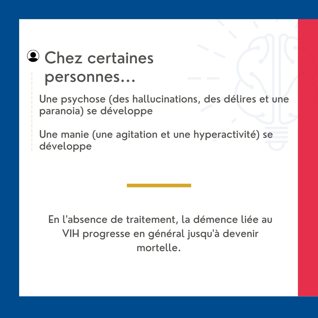 Qu'est-ce que la démence liée au VIH et quels sont les symptômes?

What is HIV-related dementia and what are its symptoms?

#cognitivehealth #santé #sante #demence #prevention #prévention #neuropsychologie #cerveau #cerveauetpsycho #education #éducation #psychologie #psychology