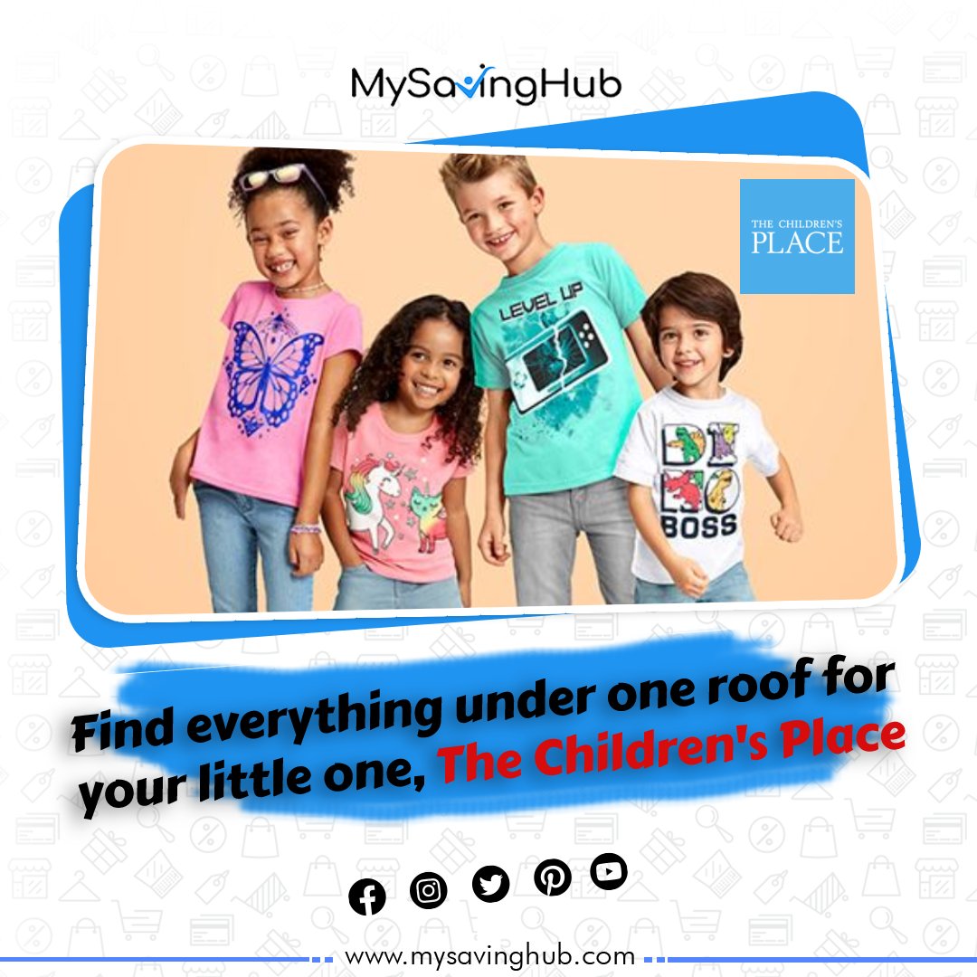 Get the best way of saving money with the children’s place coupon and buy everything that suits your children.
mysavinghub.com/store/children…

#thechildrensplace #coupons #kidswear #kidsfashion #kidsshopping #kidswearing #childrensclothing  #childrenwears #WednesdayMotivation #shopping