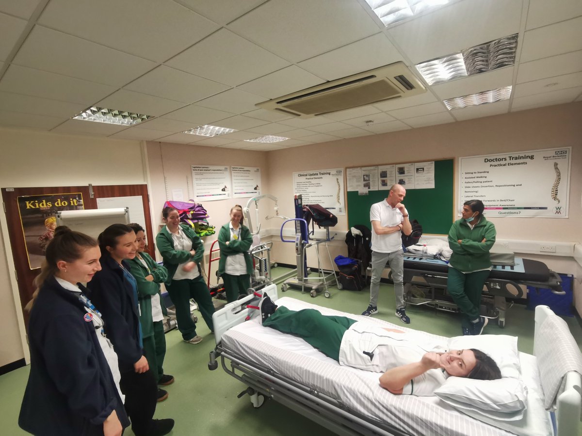 RBHSHC's tweet photo. With our service only funded until March, we are keen to empower the @rbhtherapyteam to use Single Handed Care in their daily practice. We had a successful day of teaching last Friday with a high turn out!…A huge thank you to Mark from @dhg_healthcare for his support on the day! https://t.co/ujcKIP26Pj
