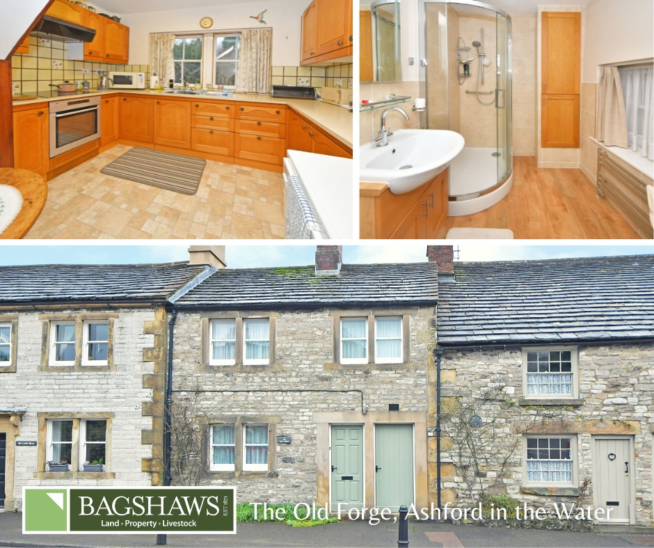 🏡 Property of the Week 📍 The Old Forge, Ashford in the Water Grade II Listed stone built property Steeped in local history 2 double beds Rear garden & detached outbuilding Guide : £475,000 For more information bit.ly/3XDMUKz Bakewell Office ☎ 01629 812777