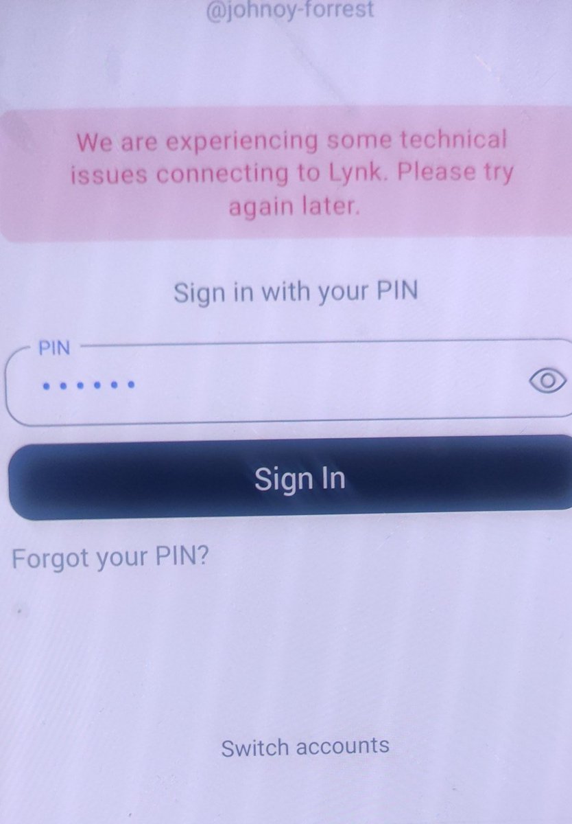 johnoy176's tweet photo. @lynkjamaica are you aware that your app is having technical issues? https://t.co/z2x1GqkMQv