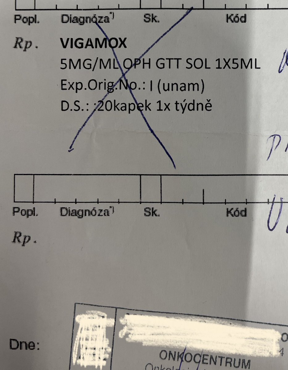Hádanka na dnes: Co je špatně? 

Starší pán přišel po léky pro manželku, netuší, co měla dostat.
Zachyceno v lékárně.

Předepsal to lékař, sestra? 

Léky na předpis online je skvělý nápad, farmaceuti jsou zbyteční a hlavně im nedovolme mít víc kompetencí

<a href="/ZdravkoOnline/">Ministerstvo zdravotnictví</a> <a href="/vlvalek/">Vlastimil Válek</a>