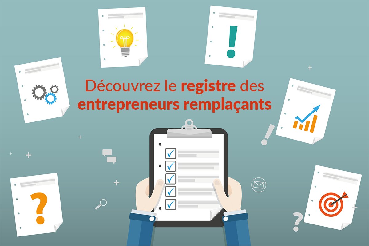 Vous cherchez un #remplaçant pour votre #entreprise ? C'est une préoccupation majeure si vous êtes malade, si vous devez interrompre votre activité pendant un certain temps. Pour vous aider, il existe le Registre des entrepreneurs remplaçants. bit.ly/2APwe7t