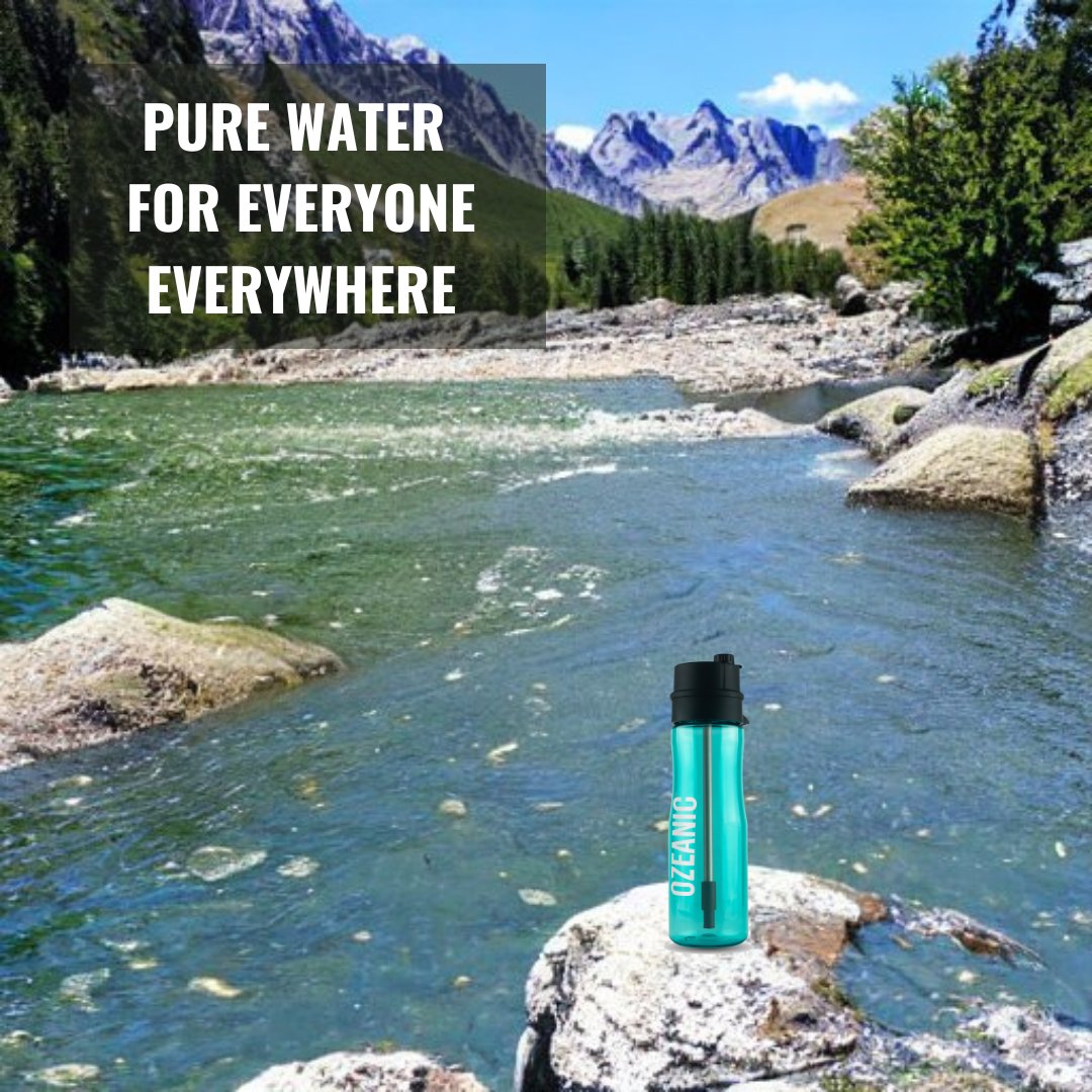 Ozeanic1's tweet photo. The Ozeanic EcoBottle, purifies the water and helps conserve the environment by eliminating the need for disposable bottles. Ideal for outdoor enthusiasts who want to carry their drink with them or for anyone who simply wants to drink healthy fresh water. #OZEANIC https://t.co/OpYIV0TzDm