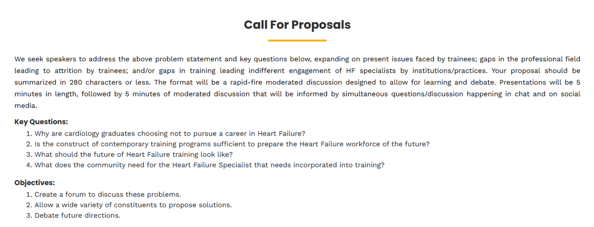 We are getting some excellent speaker proposals so far! Five more days to submit your AHFTC career discussion ideas! We also have heard from @HFSA leadership they are committed to participating in this symposium. Register, save the date: February 16th hfleadership.org