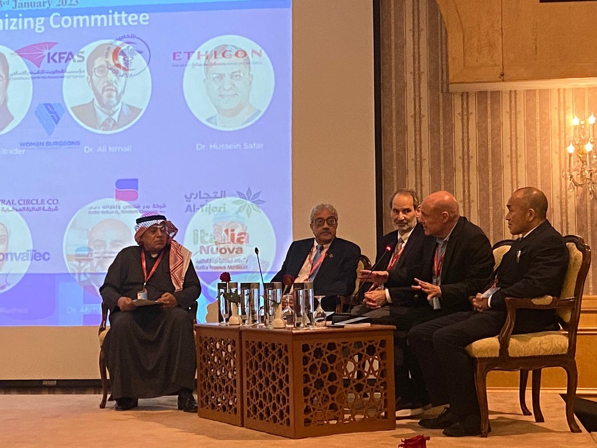 Kuwaiti Surgical Society (@kuwaitisurgsoc) on Twitter photo <a href="/KuwaitiSurgSoc/">Kuwaiti Surgical Society</a> would like to extend its heartfelt thanks to all the honored speakers who were an integral part of #AKUPAS2023 success with their highly valued expertise that they brought to it.
<a href="/aparagon_/">Asmaa Al Rashed MD FRCSC FACS</a>
@khoursheedMousa
<a href="/dr_ahusain/">Abdullah Husain</a>
<a href="/womensurgeonsk1/">womensurgeonskwt</a> <a href="/KuwaitiSurgSoc/">Kuwaiti Surgical Society</a> would like to extend its heartfelt thanks to all the honored speakers who were an integral part of #AKUPAS2023 success with their highly valued expertise that they brought to it.
<a href="/aparagon_/">Asmaa Al Rashed MD FRCSC FACS</a>
@khoursheedMousa
<a href="/dr_ahusain/">Abdullah Husain</a>
<a href="/womensurgeonsk1/">womensurgeonskwt</a>