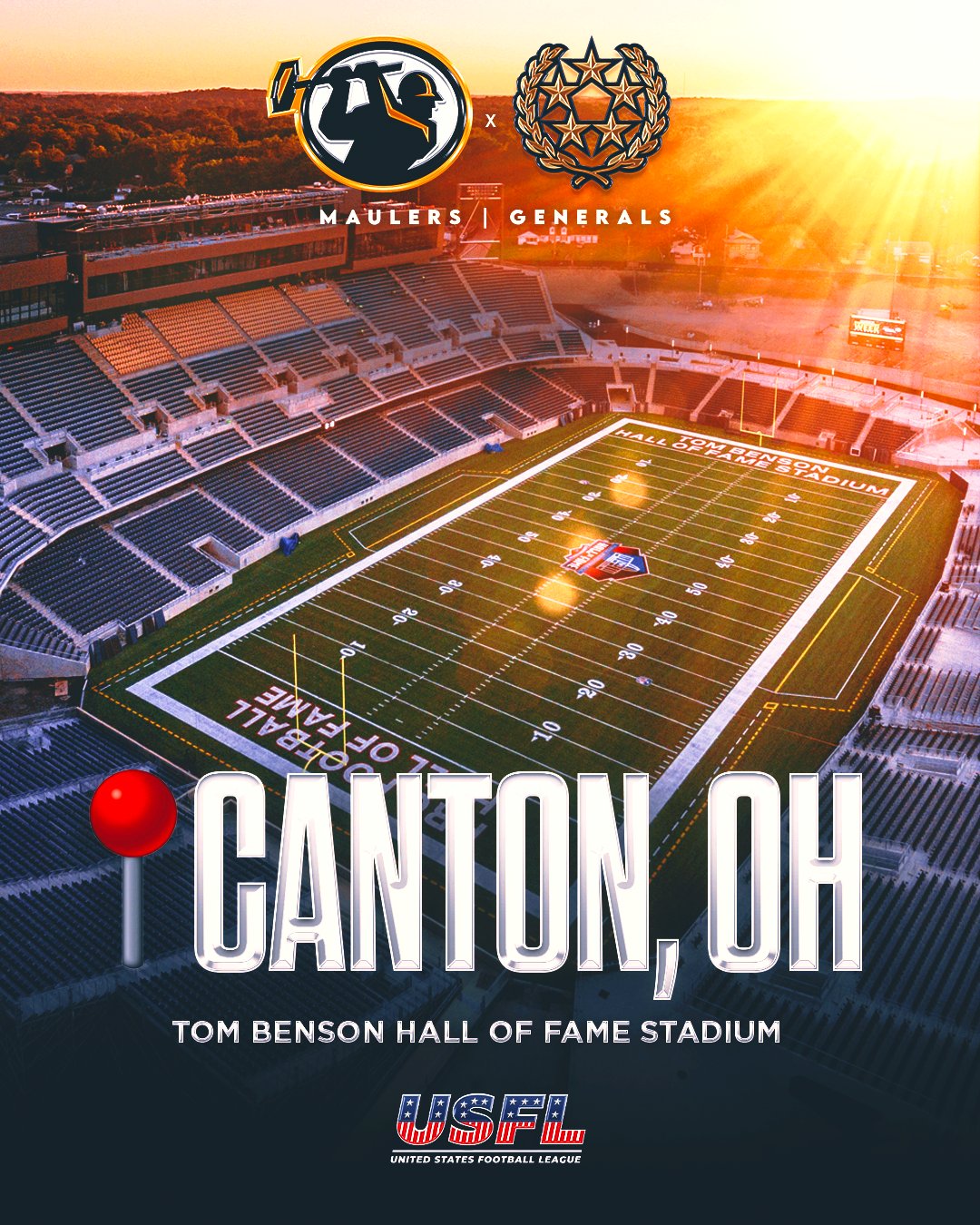 USFL on Twitter: "New season, new host city 🔥🏟 The 2023 USFL regular