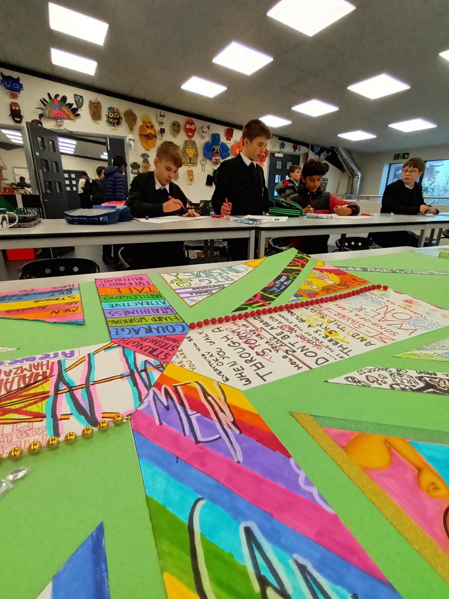 AGSFounded1598's tweet photo. Looking forward to welcoming the inspirational @corbinshaww to #AGS on Friday for @AGSArtDept Positive Masculinity in Art workshop! Students in Year 8 have already been designing creative elements &amp; holding important discussions around masculinity. 
▶Take a look at these... https://t.co/x9MmFZiWel