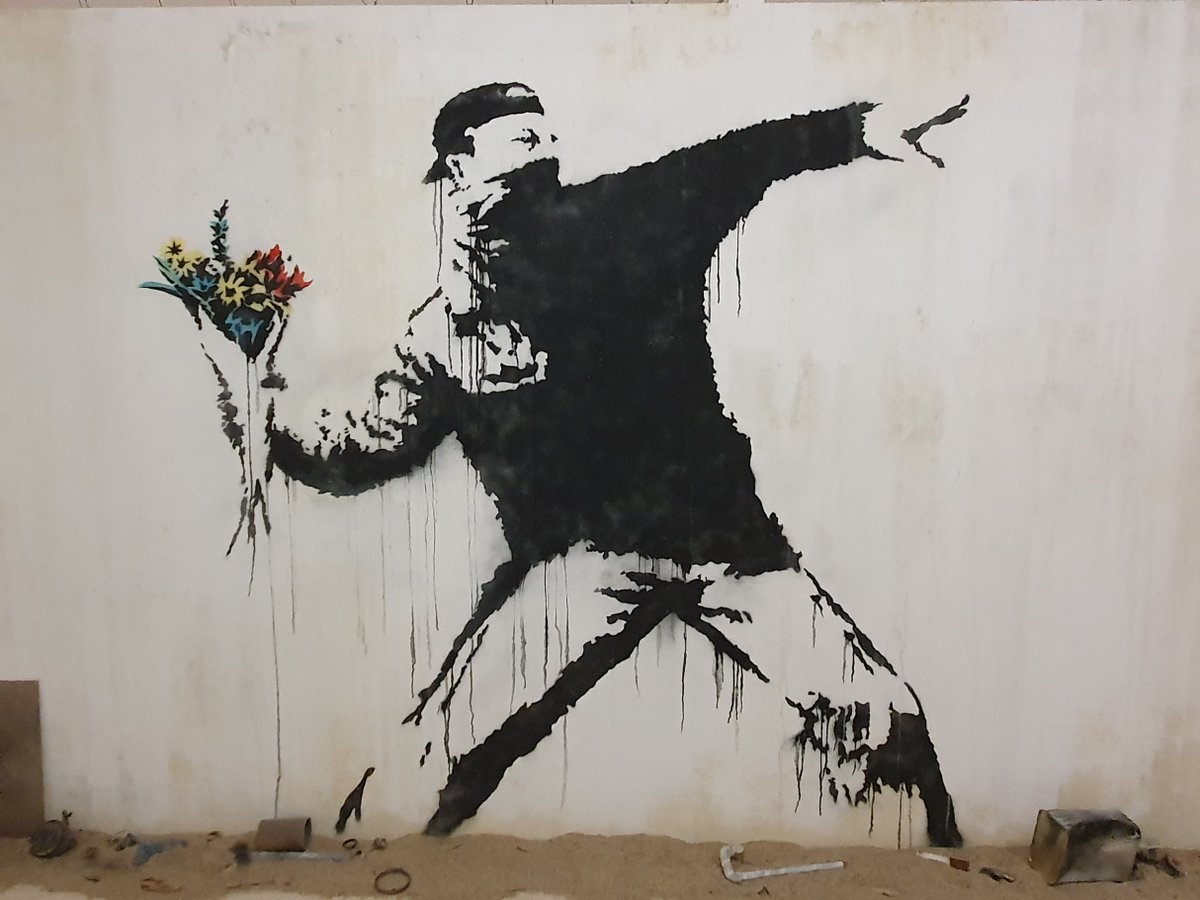 BIPC's tweet photo. The anonymous street artist, #Banksy is no stranger to  IP controversy. 

In this week's #IPCorner, find out how Banksy is shaking things up in the ordinarily suited &amp; booted world of IP regulation in our blog written by our IP specialist, Jeremy O'Hare: https://t.co/6yYVthVTtN https://t.co/JyNGApwHsj