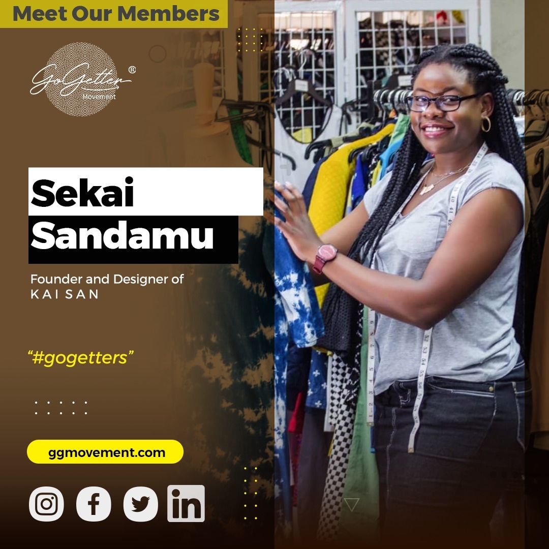 “Follow your passion, & if you don't know what it is, realize that one reason for your existence on earth is to find it.' Our #WCW is Sekai Sandamu, an entrepreneur at heart with a unique eye for design! We celebrate her achievements and hope it inspires young entrepreneurs.