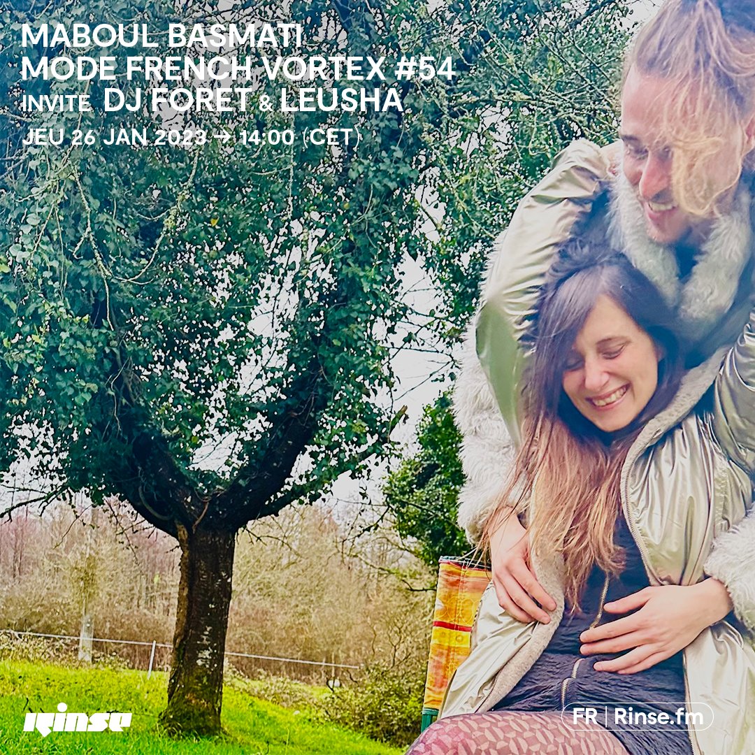RinseFrance's tweet photo. Il est 14h !
Vous êtes avec le show de @MaboulBasmati mode FRENCH VORTEX #54 qui invite #DJFORET & #LEUSHA !
🎶
https://t.co/LvUI4ruilK
#verrouillé �� https://t.co/GnEXqQnzYT https://t.co/t7is6iPwOq