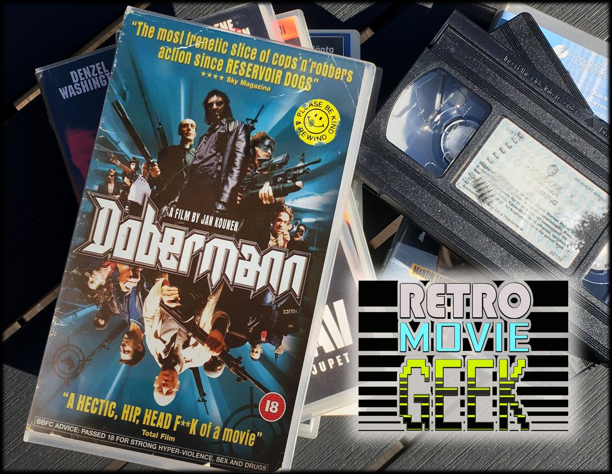 RetroMovieGeek's tweet photo. On this episode of the #RetroMovieGeek #podcast we're joined by @_Chrisexcess to talk about DOBERMANN from 1997!
https://t.co/wZib8Skspk
#90smovies #Dobermann #action #talkingaboutthemoviesyougrewupwith #moviepodcast #heist #bankrobbers #roguecop #shootout #JanKounen https://t.co/CwjAhauYbK
