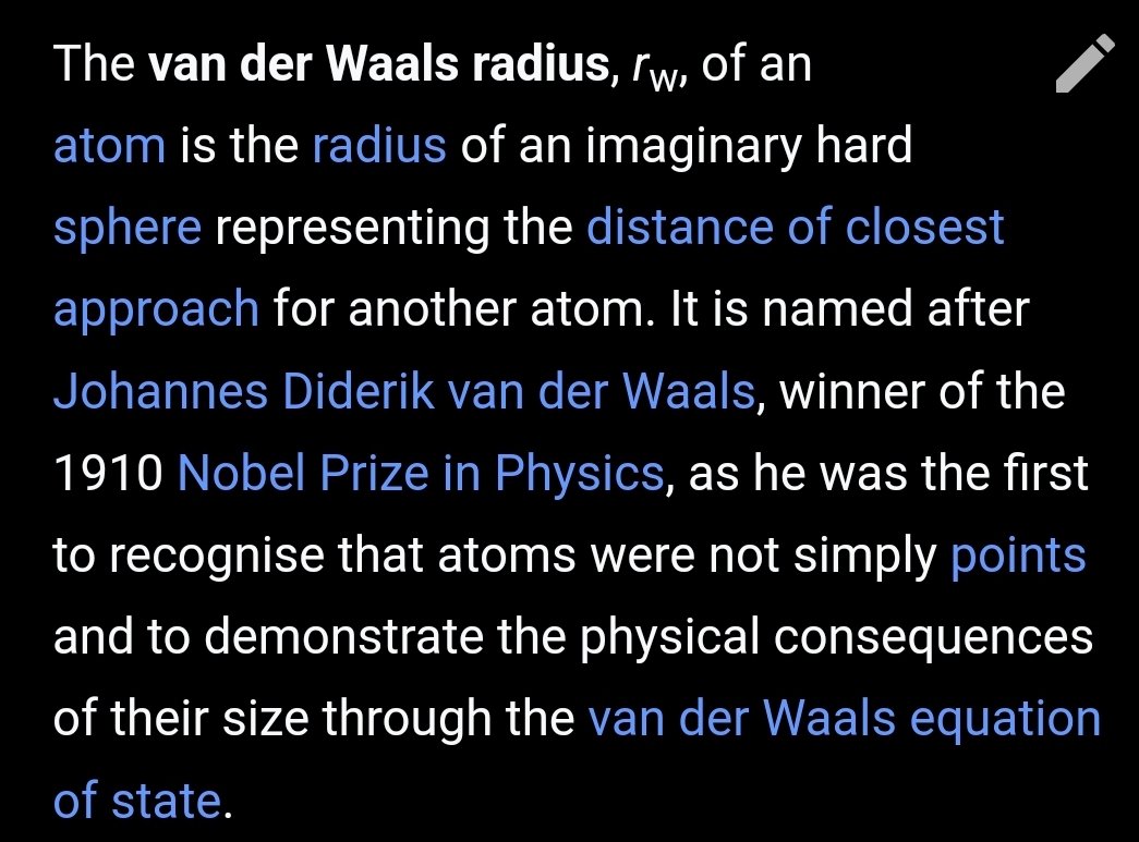 DruberUnd's tweet photo. @BecauseIMatter @mightbeautistic Same here, I call it my "social van der Waals radius". Unfortunately nearly everybody seems to have a smaller one. https://t.co/6KjmttkDUL