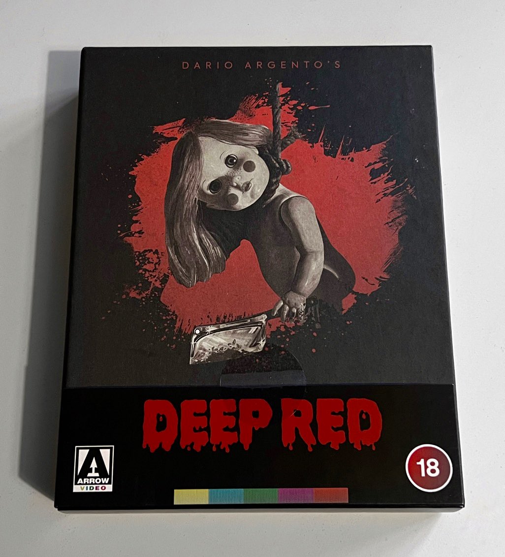 Movie_Fan_Mike's tweet photo. Some great pickups from @Cex this morning! With some trade-ins these only came to almost £11 for both. Practically mint condition 😁👍 

#PhysicalMedia #Pheomena #DeepRed #DarioArgento #Argento #Arrow #ArrowVideo #LimitedEdition https://t.co/GYZt6IJPf0