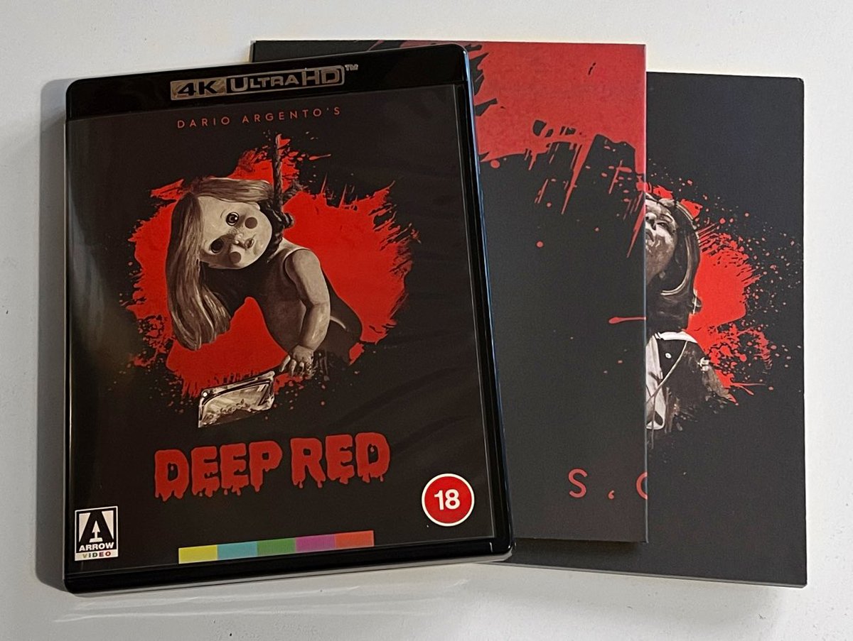 Movie_Fan_Mike's tweet photo. Some great pickups from @Cex this morning! With some trade-ins these only came to almost £11 for both. Practically mint condition 😁👍 

#PhysicalMedia #Pheomena #DeepRed #DarioArgento #Argento #Arrow #ArrowVideo #LimitedEdition https://t.co/GYZt6IJPf0