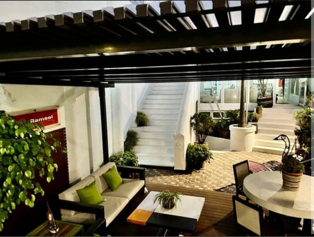 zeromadera's tweet photo. Pérgola Ramsol ZeroMadera Waterproof con Sistema FilterSol-ZeroLluvia + Deck + Muebles TodoTerreno.
Cotizaciones WhatsApp: 5512954852 https://t.co/U3XBxiiK1g  ventas@ramsol.com.mx

¡La mejor inversión es en tu casa!

Pérgola + Muebles + Deck + Celosía Wall = TerrazaLoft https://t.co/bdmhRaNkPh