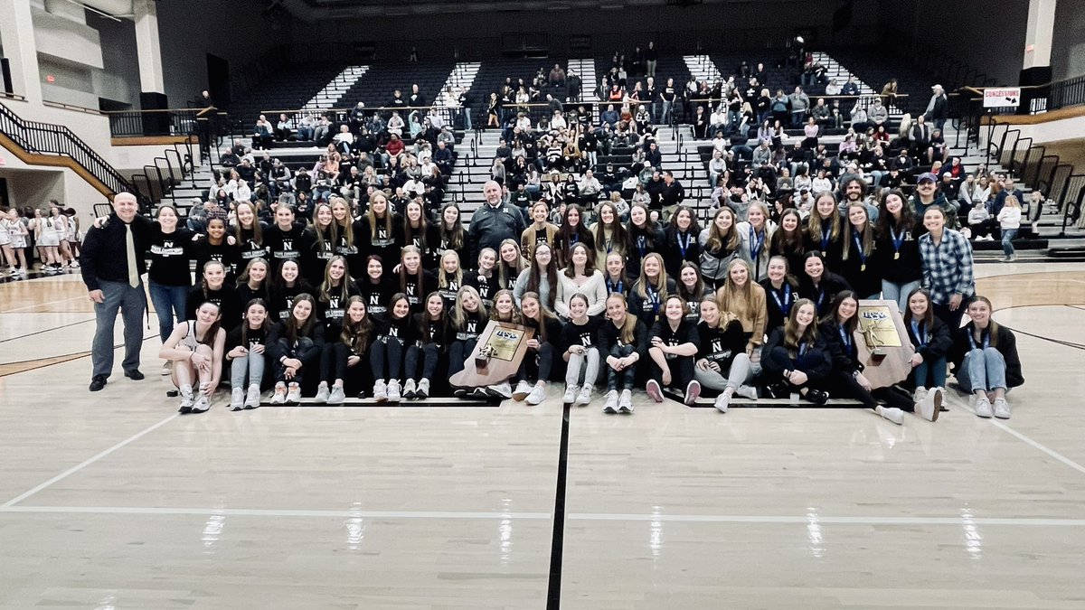 Last night at our Girls Basketball game, we celebrated our State Champion Girls Cross Country and Girls Soccer teams! Congratulations once again, Millers! #MillerPride