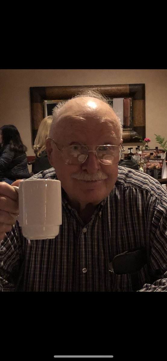 Happy 92nd to my awesome Dad Ken, @USArmy vet (Korea)..Cheers!☕️☕️