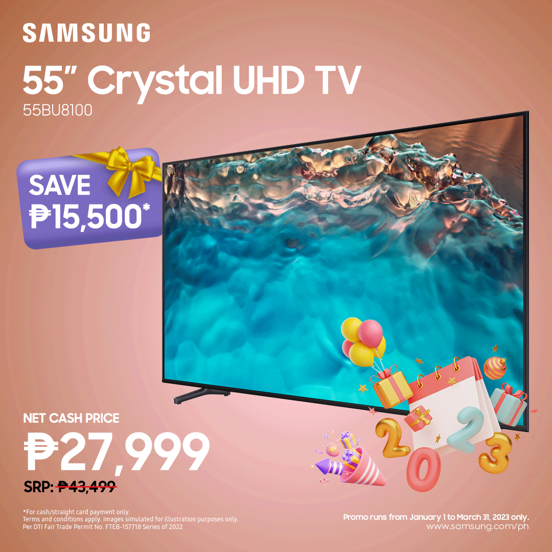 SolidmarkPH's tweet photo. Start 2023 with more festivities with Samsung! Get exciting freebies when you buy select Samsung Neo QLED TVs. Check out our offers below. #Samsung #Solidmark
 🛒 https://t.co/NX1WboQw20
📍Directory: https://t.co/15Iyq3d50I https://t.co/ytb1hy88Pb