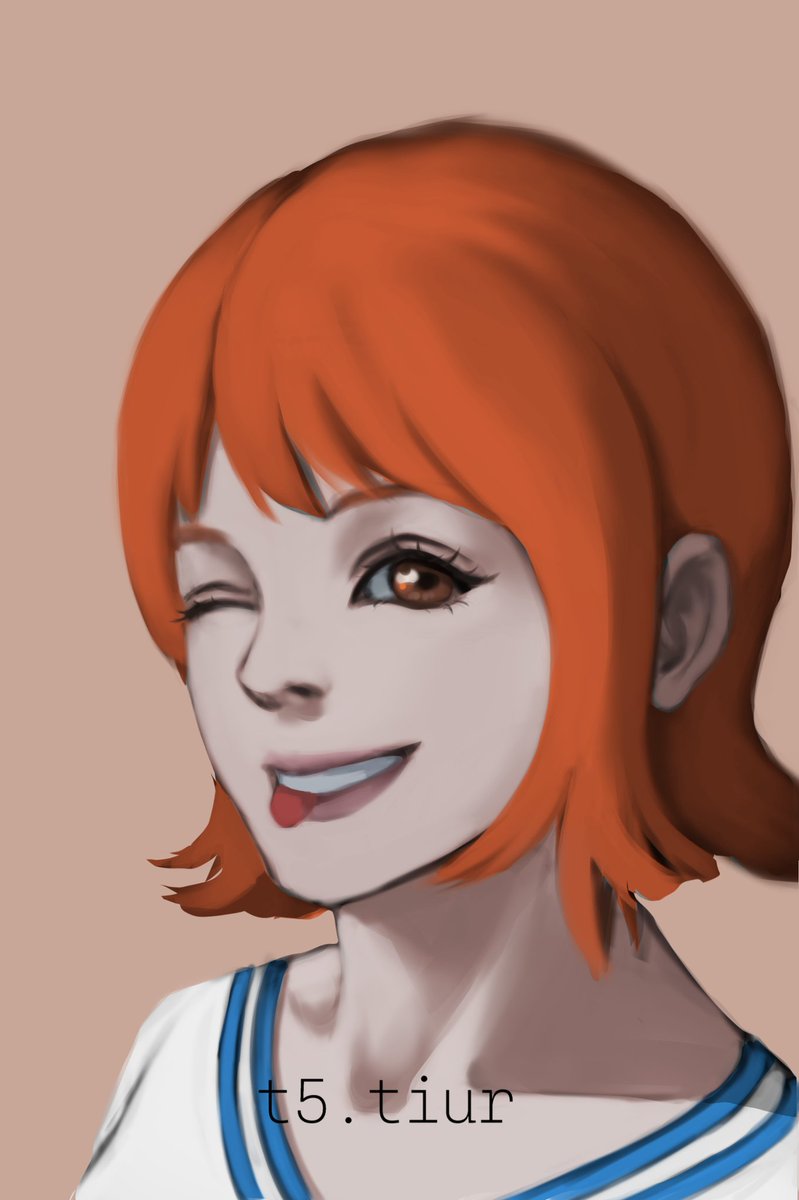 T5Tiur's tweet photo. Nami (One Piece) https://t.co/KKrjS8iBmV