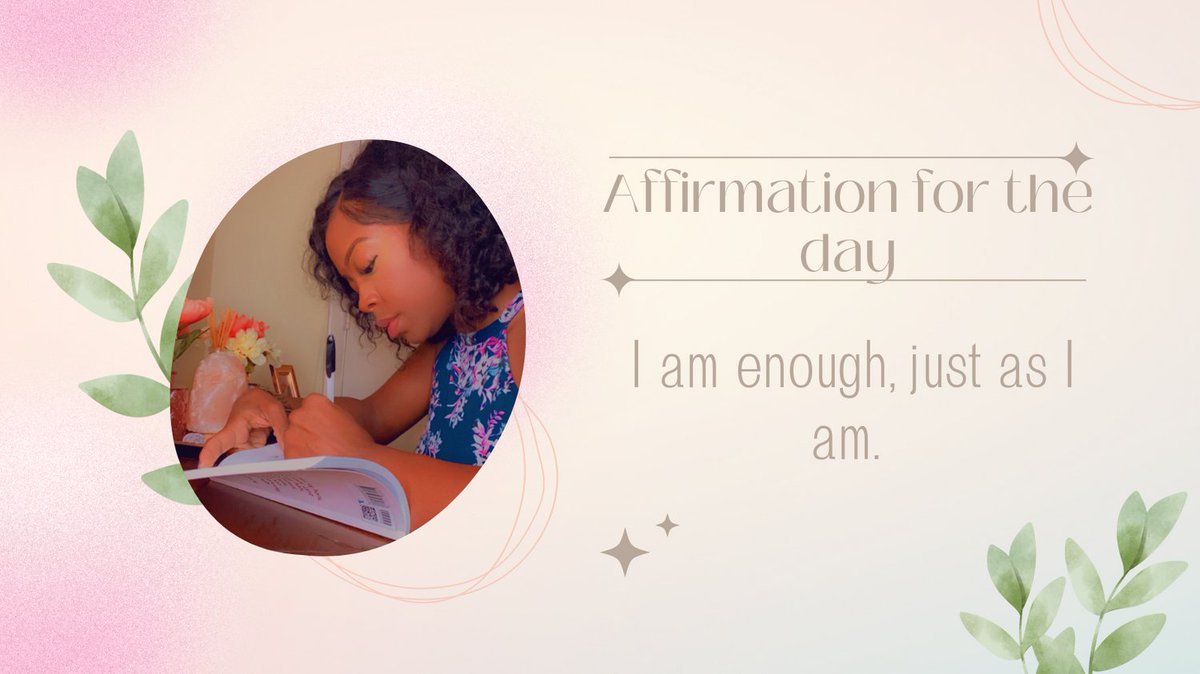1sweetsugababy's tweet photo. Pull out your journals and add this to your affirmations to repeat today. 

Journals available on https://t.co/JmnAiwvkQ0 https://t.co/sDRSUwsxSZ