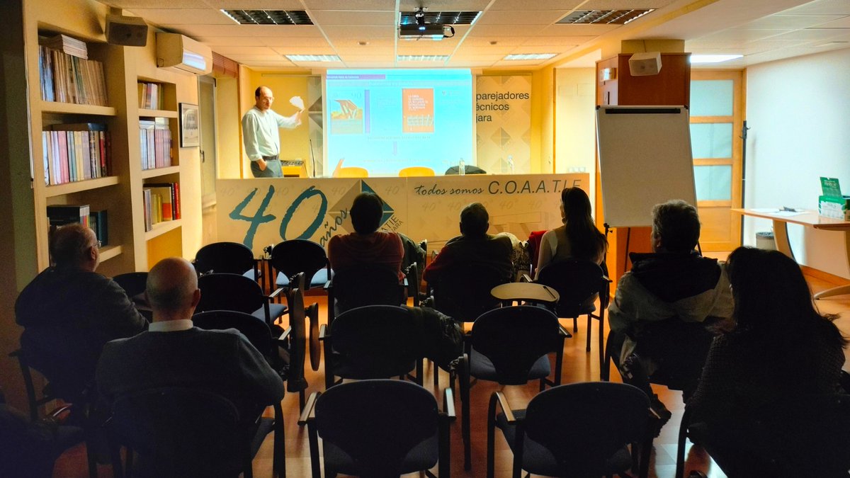 Ayer tuvo lugar en la sede de COAATIEGU la Jornada Técnica impartida por MASTER BUILDERS SOLUTIONS sobre TRATAMIENTO DE FISURAS Y REFUERZO DE ESTRUCTURAS CON FIBRA DE CARBONO 🏚️
