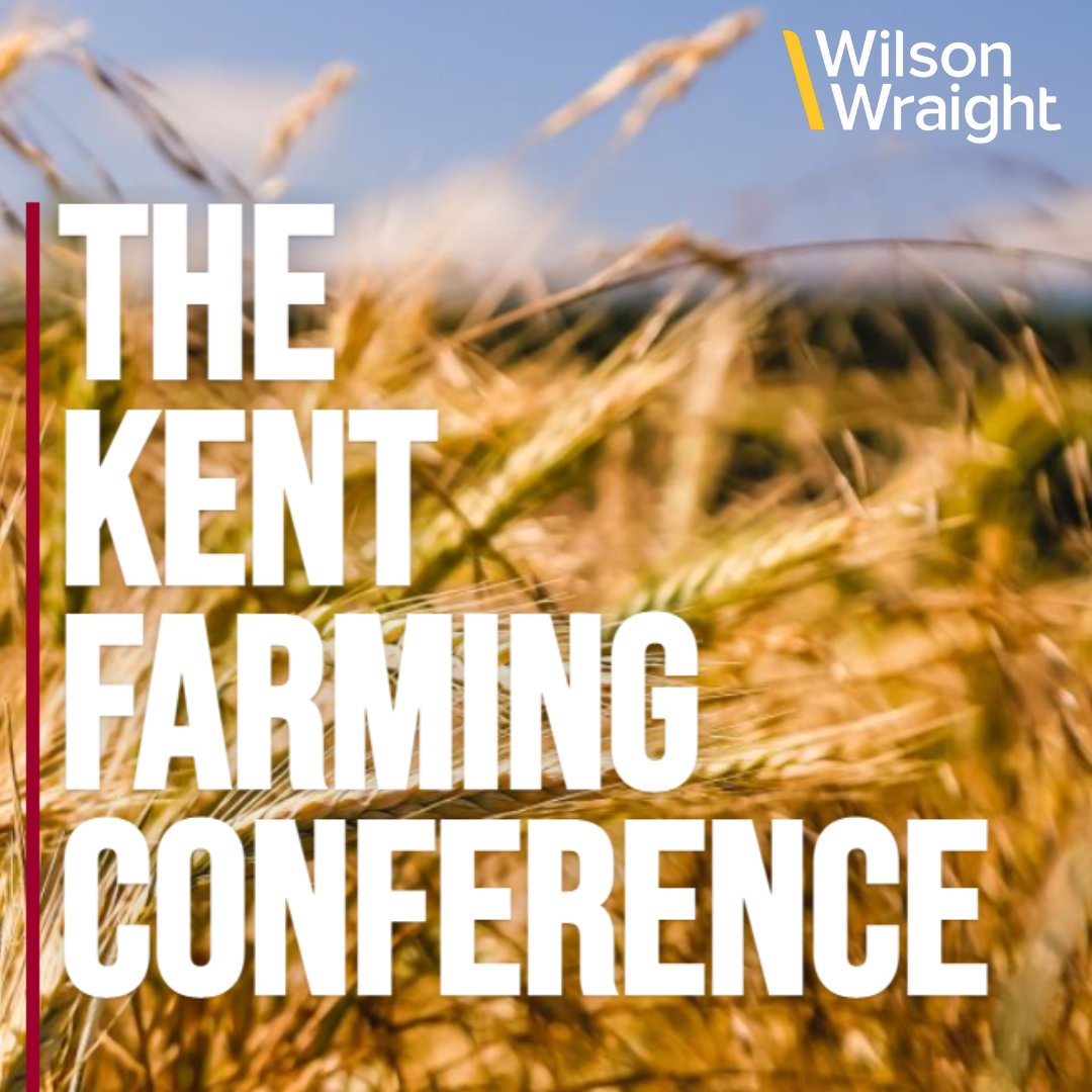 The Kent Farming Conference is back for its second year, and Roger, Senior Partner is travelling to Maidstone to attend.

We are looking forward to hearing back from Roger about agriculture and the latest developments! 🚜

#consultants #business #kent #agriculture #farming